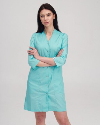 Medical gown women's Elizabeth mint 416-332-679 (6613607) фото 4