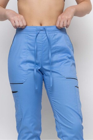Medical Emeli-stretch trousers for women. Blue (5436962) фото 3