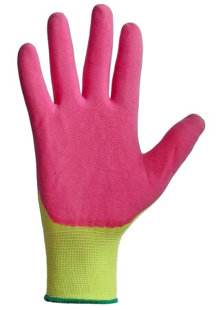 Stretch gloves covered with foam latex (83) фото 1