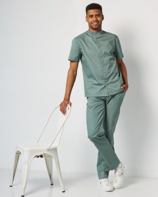 Medical suit for men Boston olive 129-327-679/485-327-679 (6613686) фото 6