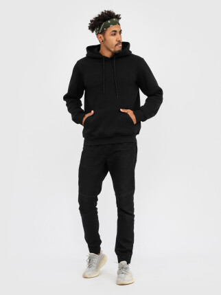 Худи UNISEX с начесом U-0401 черный (5110286) фото 4