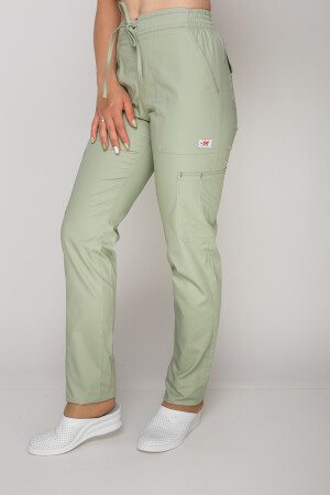 Women's Virginia trousers. COTTON. Pistachio (549988) фото 4
