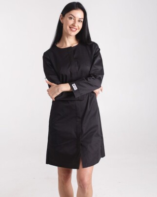 Medical gown women's Jacqueline black 391-321-677 (6613613) фото 4