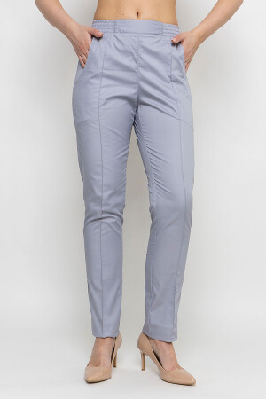 Костюм женский медицинский Моник, зауженные брюки. Дым (5436956) фото 9