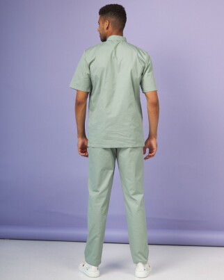 Medical suit for men London olive-gray 133-357-679 (6613680) фото 2