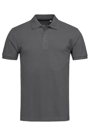 Men's Polo Shirt ST9060 dark grey (SLG) STEDMAN LUX POLO (5137931) фото 5