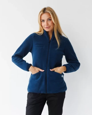 Medical jacket women's fleece Dakota blue 406-322-842(6637726) фото 1