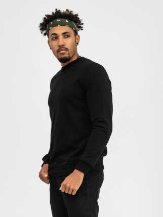 Свитшот UNISEX с начесом U-0301 черный (5110298) фото 5