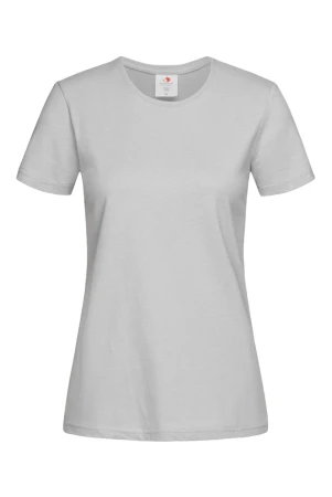 T-shirt for women ‘STEDMAN’ CLASSIC-T FITTED ST2600 SGY light grey (5137820) фото 1