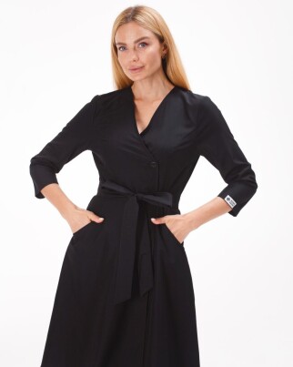 Medical gown for women Provence black 178-321-677 (6613944) фото 2