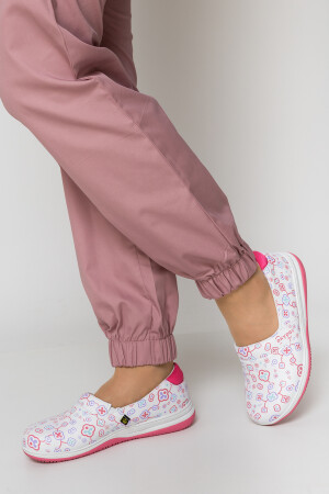 Women's jogger trousers. COTTON. Ash Rose (549943) фото 6