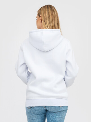 Худи UNISEX с начесом U-0401 белый (5110280) фото 10