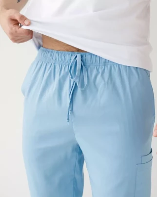Medical pants men's joggers stretch blue 504-333-730 (6637783) фото 4