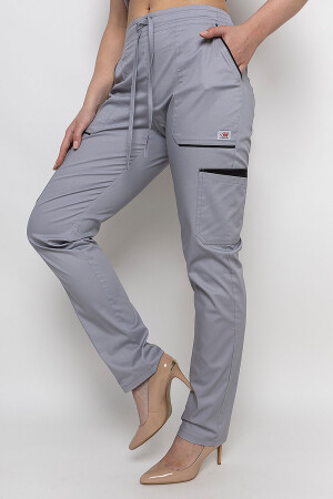 Medical suit Emily-stretch female. Smoke (5436919) фото 10