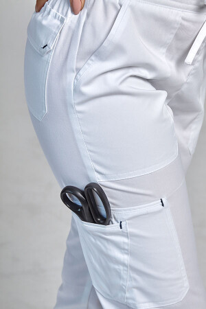 Women's Virginia trousers. COTTON. White (544948) фото 5
