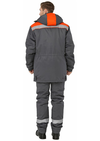 Jacket warmed with a hood (2204001) фото 2