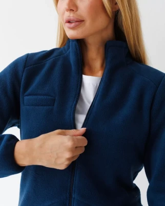 Medical jacket women's fleece Dakota blue 406-322-842(6637726) фото 3