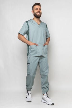 Men's suit with joggers Manhattan. Olive st. (5437027) фото 1