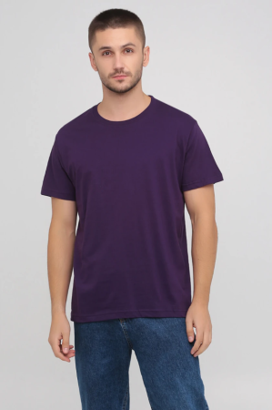 STEDMAN CLASSIC-T ST2000 Deep berry purple round collar T-shirt (5137859) фото 2