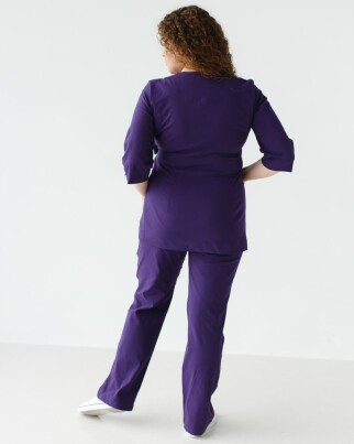 Medical suit women's Shanghai purple 139-335-704 (6613224) фото 3