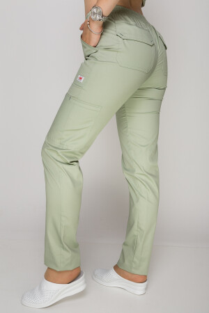 Women's Virginia trousers. COTTON. Pistachio (549988) фото 3