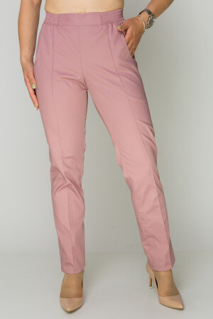 Monique+ Br. skinny suit. COTTON. Ash rose + rose (piping) (5410155) фото 17