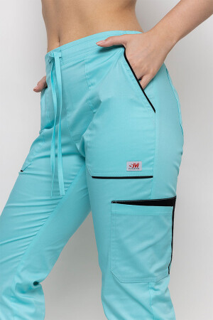 Medical Emeli-stretch trousers for women. Menthol (5436969) фото 4