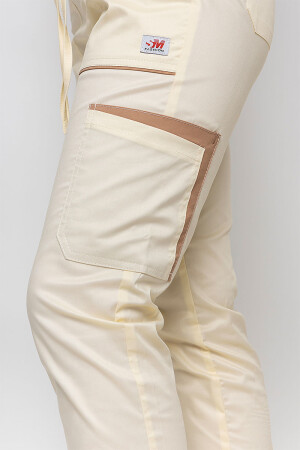 Emelie-stretch medical trousers, women's. Champagne (5436968) фото 5