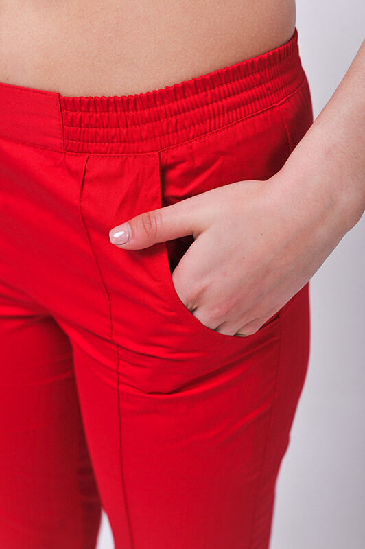 Venice+ Br. skinny suit. COTTON. White / red (544626) фото 8