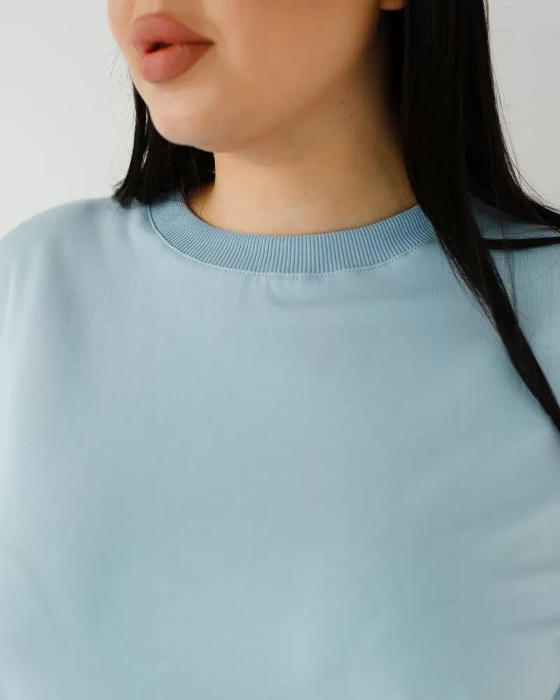 Medical basic T-shirt for women blue 498-333-924 (6637743) фото 4