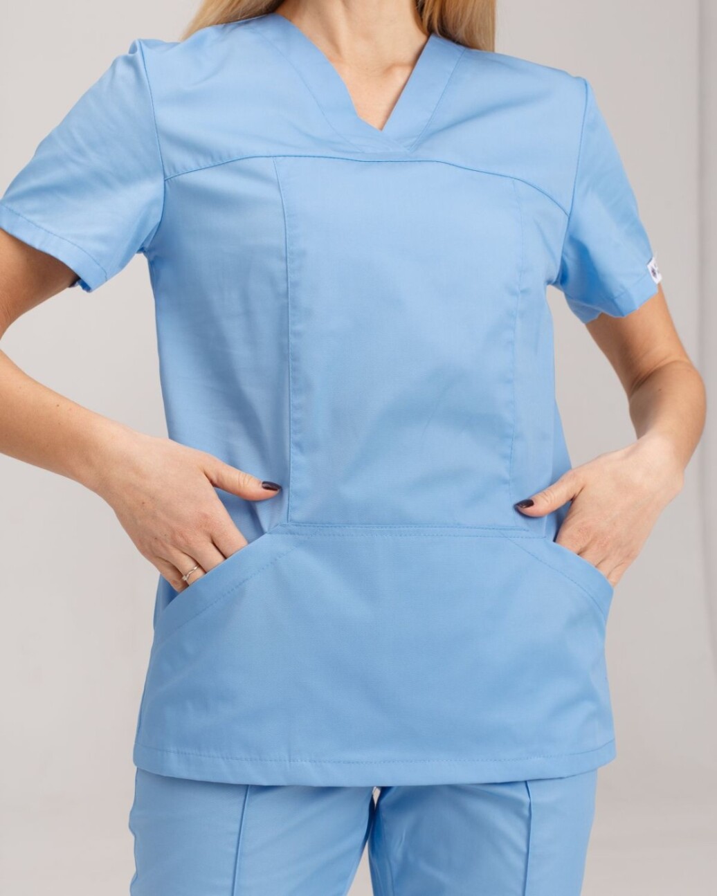 Medical Women's Shirt Topaz Light Blue 433-436-705 (6613536) фото 7