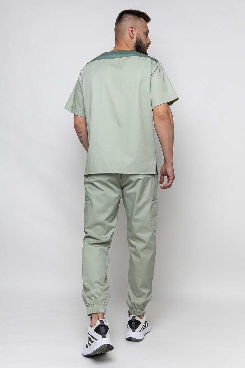Men's suit with joggers Manhattan. Pistachio (5437028) фото 7