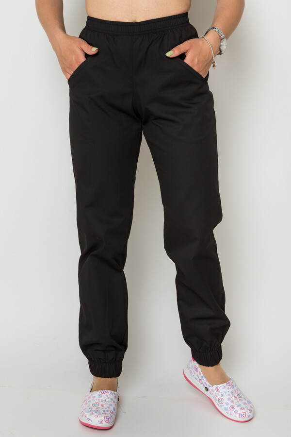 Medical Joggers Women's Black, COTTON (549946) фото 6