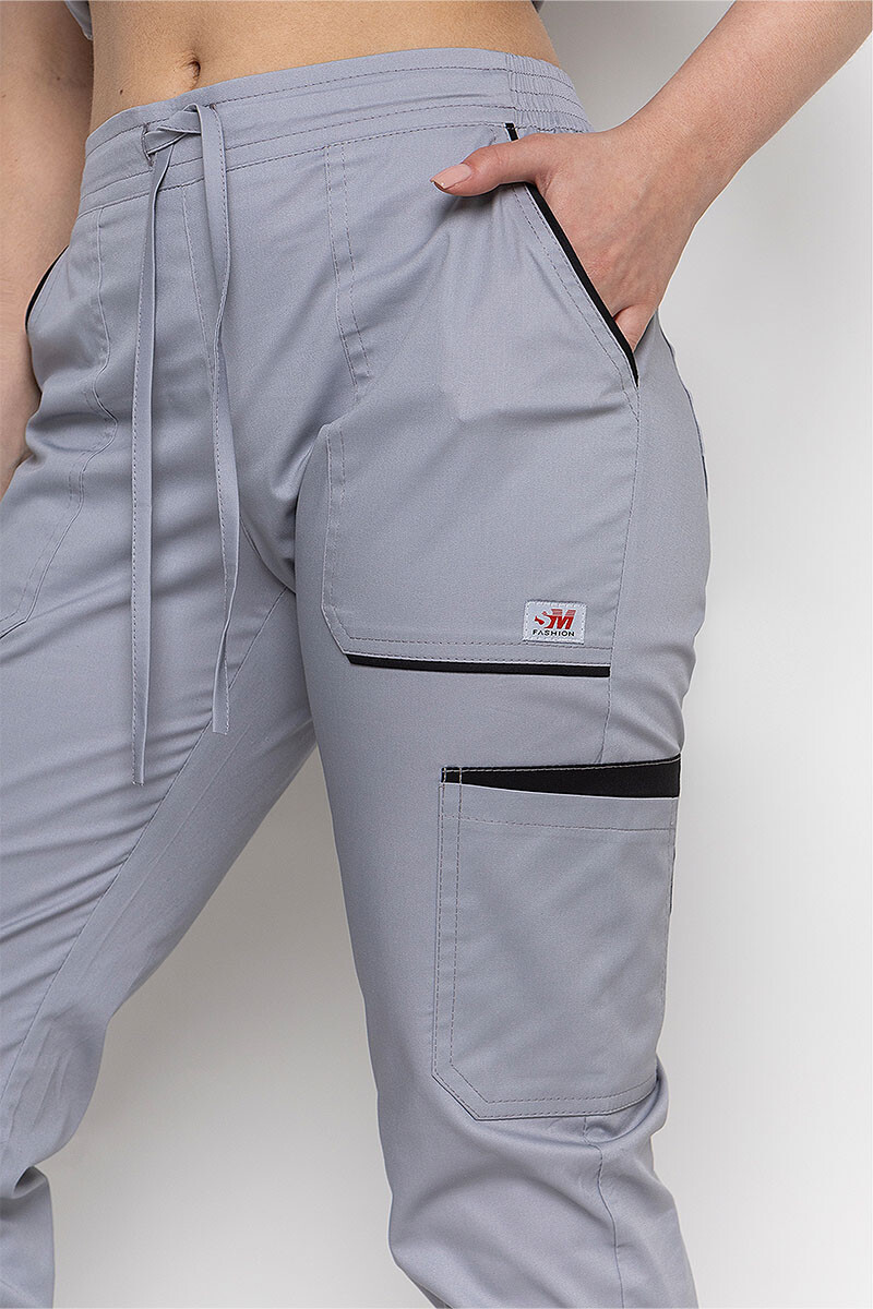 Medical Emeli-stretch trousers, women's. Smoke (5436960) фото 5
