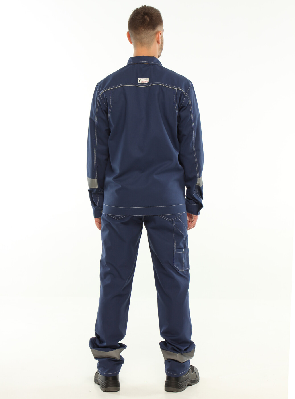 Work trousers "VECTOR" blue (801007) фото 2