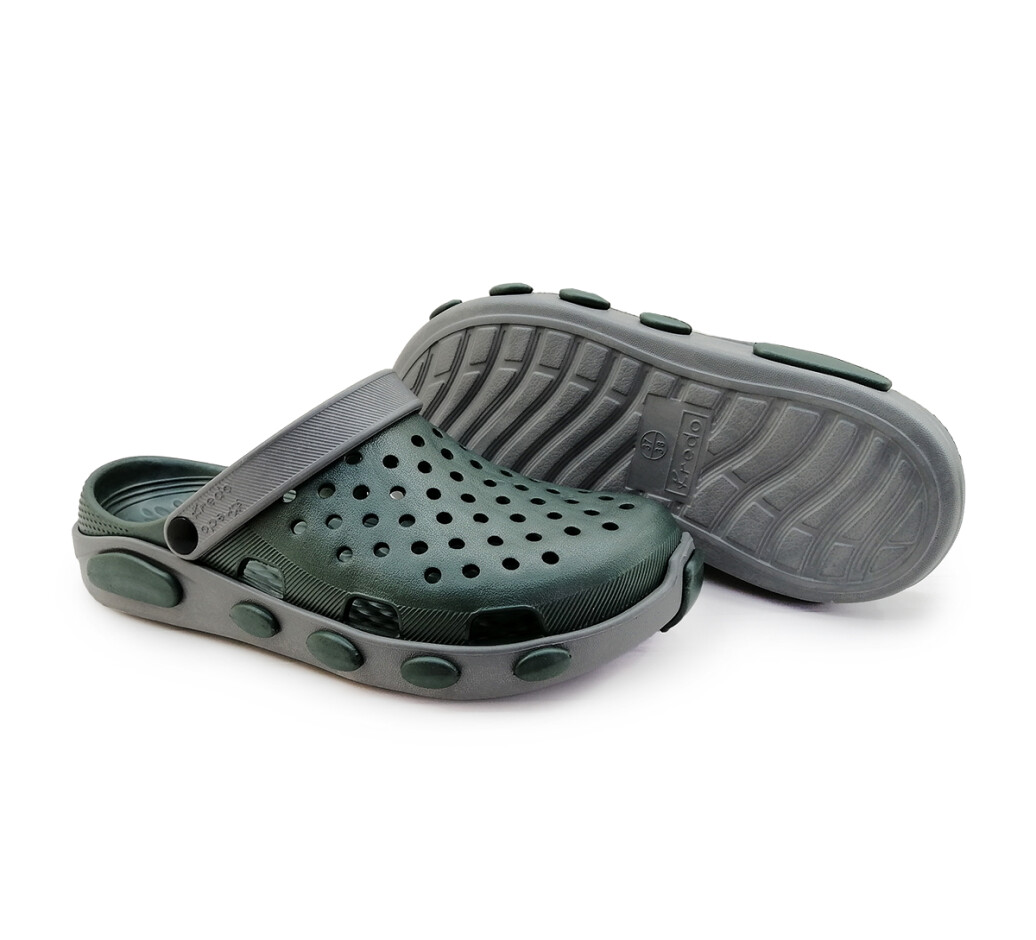 Women's clogs khaki-gray EVA 20-91 (222182) фото 1