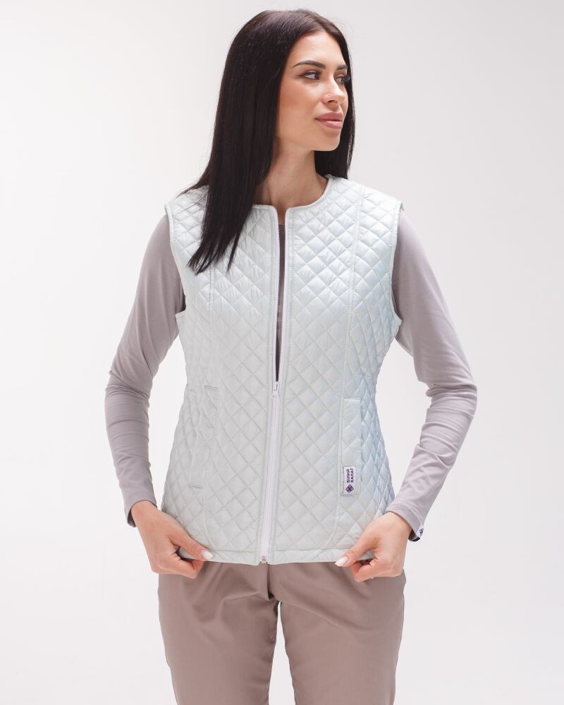Medical insulated vest women's Geneva light pistachio 366-499-844 (6613205) фото 7