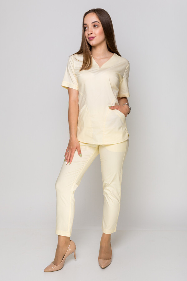 Suit Eva-Stretch + Trousers 7/8 Cotton Champagne (5410098) фото 4