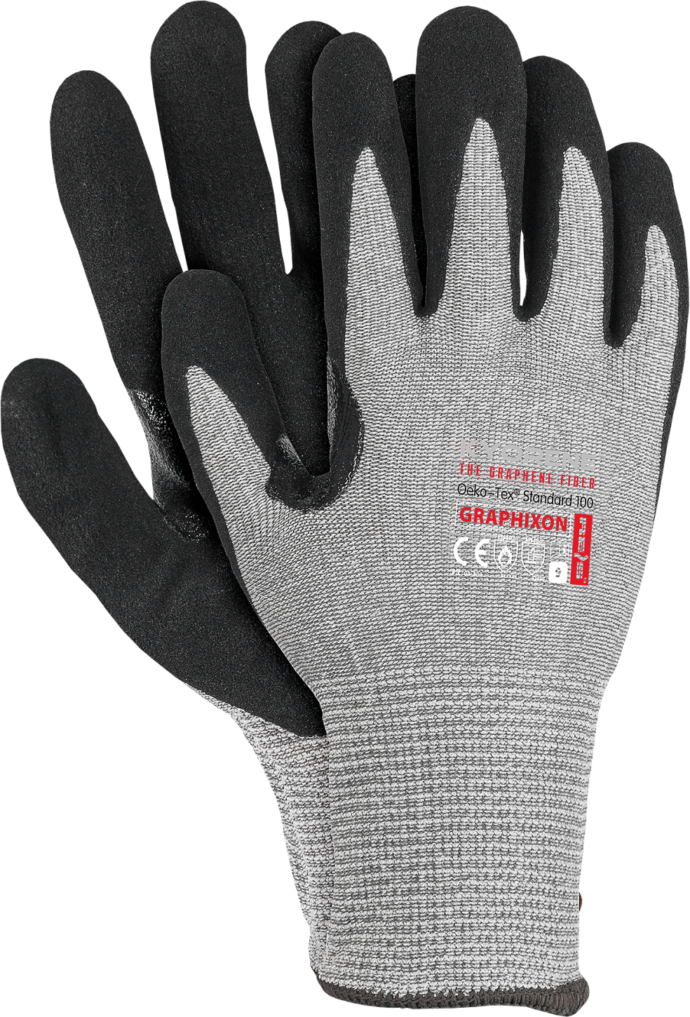 Nitrile-dipped graphene gloves GRAPHIXON (2062) фото 1