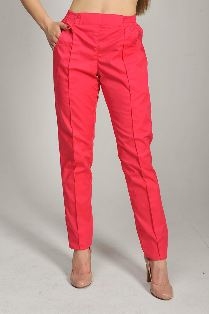 Flamingo+ Br. skinny suit. COTTON. White / coral (544647) фото 4