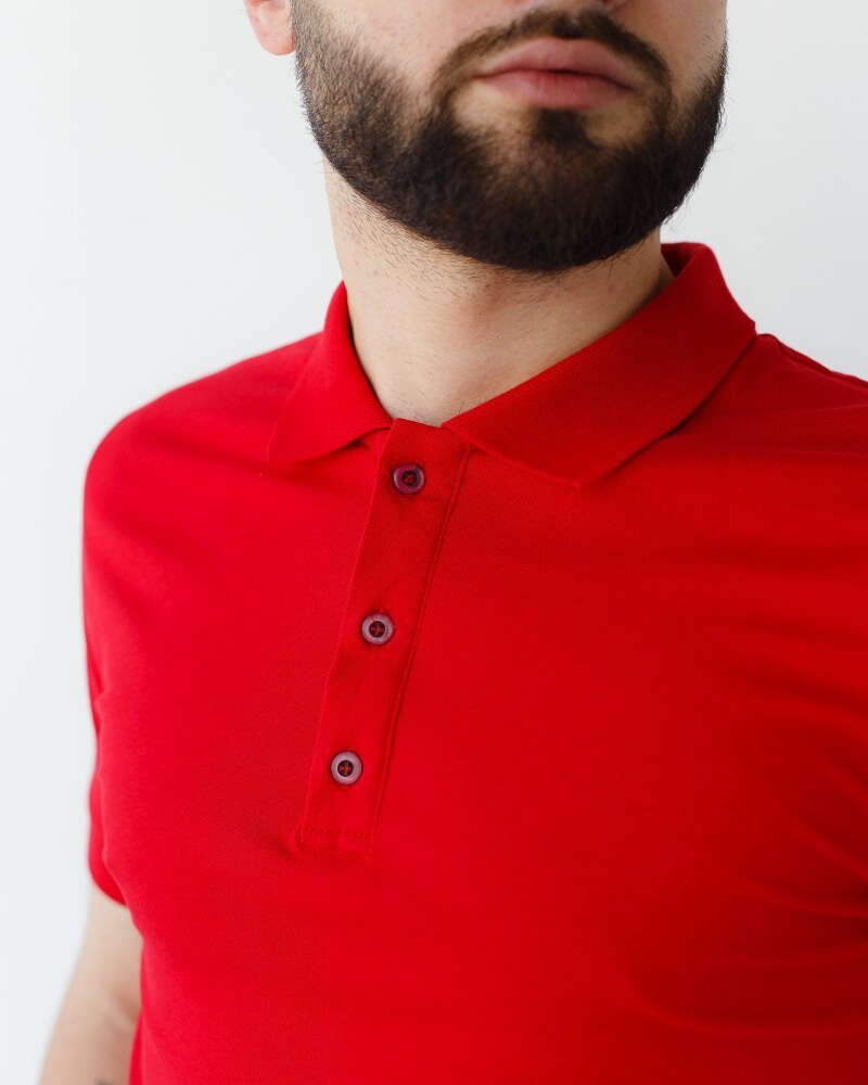 Medical Polo Men's Red 148-339-677 (6613757) фото 4