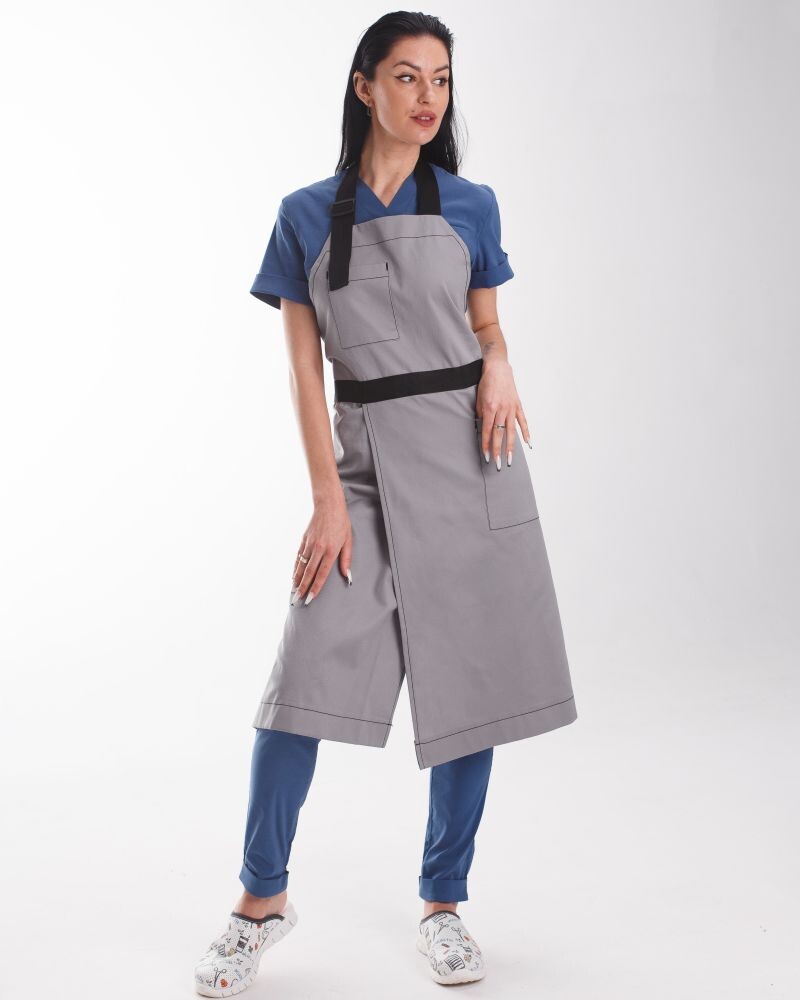 Professional water-repellent apron Florence grey 173-328-909 (6613853) фото 1