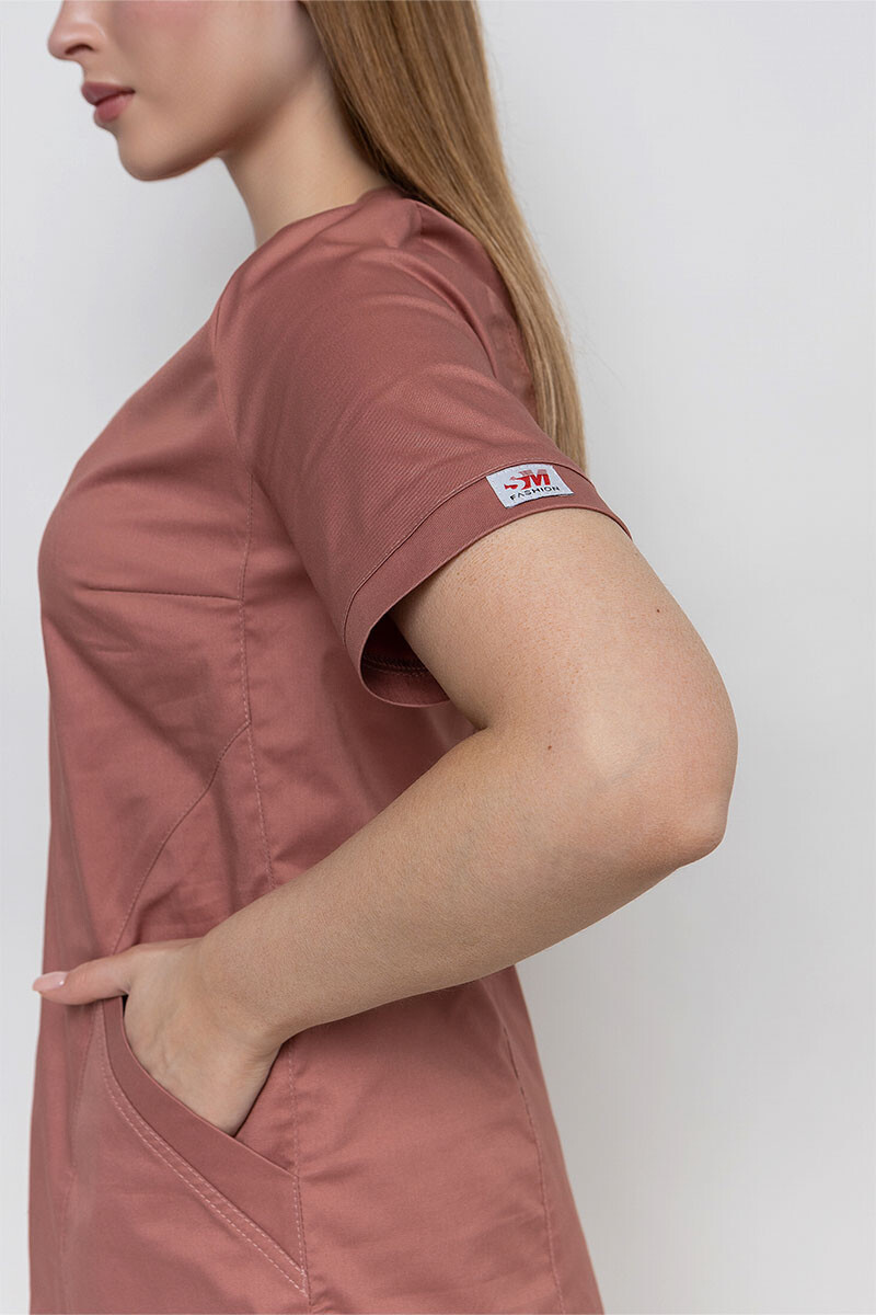 Medical stretch jacket Eva-stretch. Dry rose (5436995) фото 7