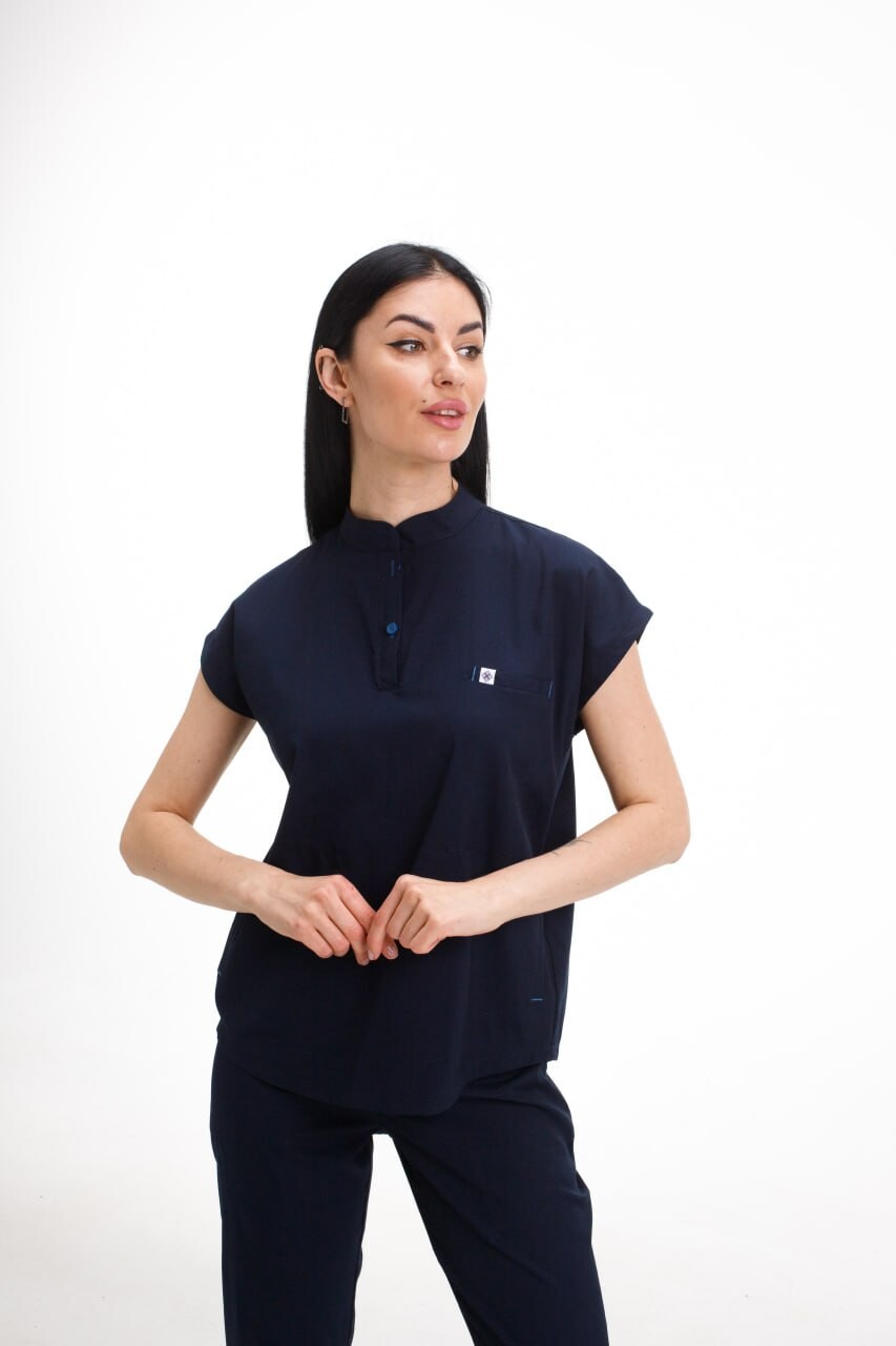Women's medical suit Sydney dark blue 497-406-677 (6636874) фото 2