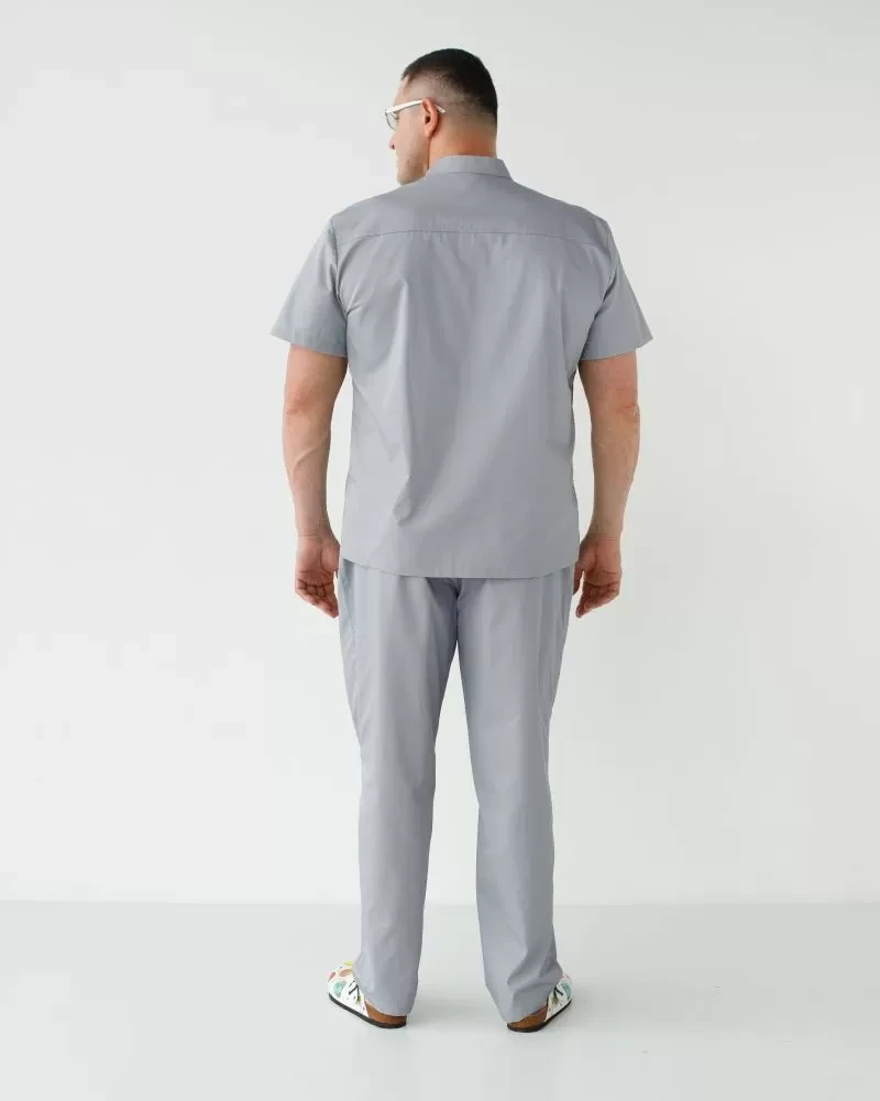 Medical suit for men Boston gray 129-328-679/485-328-679 (6613673) фото 9