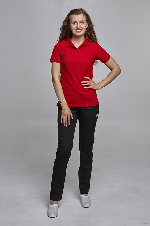 POLO med W suit with br. Virginia. Red / black (544565) фото 2