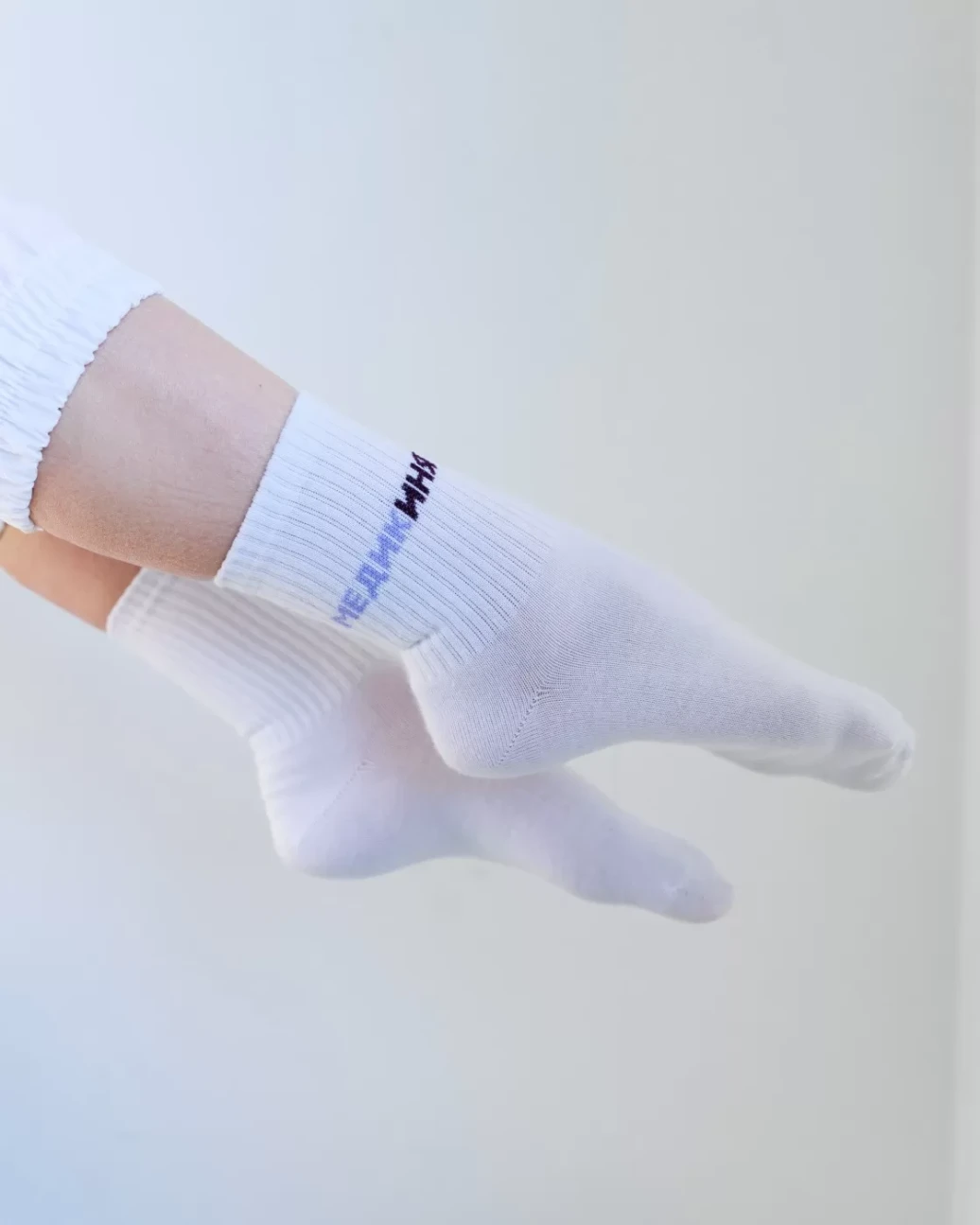 Медицинские носки женские с принтом Медикиня 143-324-913 (6637847) фото 2