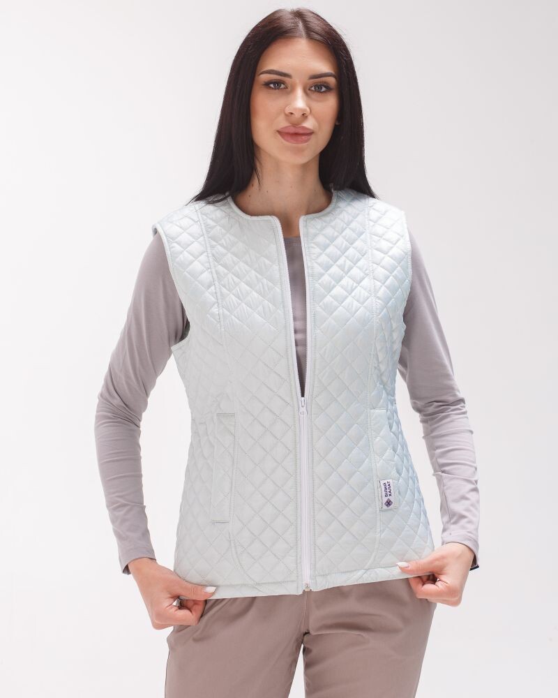Medical insulated vest women's Geneva light pistachio 366-499-844 (6613205) фото 6