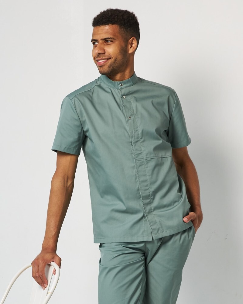 Medical suit for men Boston olive 129-327-679/485-327-679 (6613686) фото 5