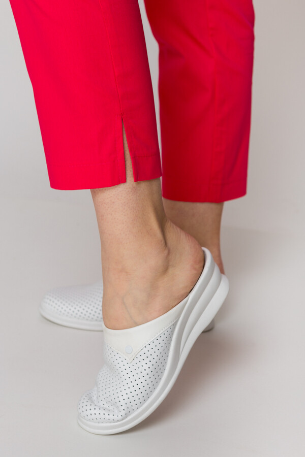 Milana trousers women's, 7/8. COTTON. Coral (549928) фото 5